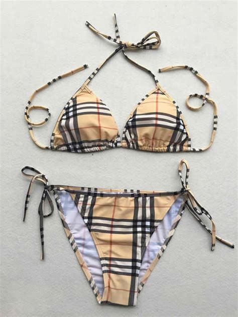 fake burberry bikini